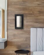 In mold labeling wall lighting